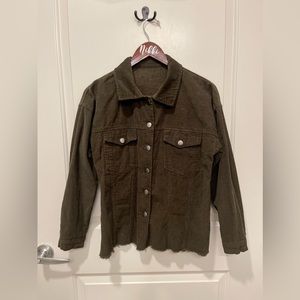 Green Amazon Shacket